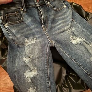 True Religion Distressed Blue Women's Jeans